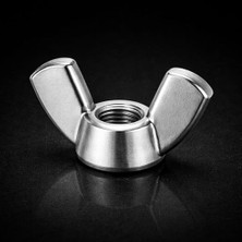 Fimer Inox Kelebek Somun DIN315 A2-304 (M5) - 10LU Paket