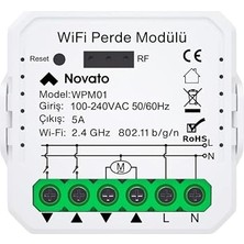 Fimer Mini Wifi Akıllı Perde Panjur Kontrol Rölesi (Tuya, Smart Life, Google Home, Amazon Alexa, Home Assistant Destekli) Yüzdesel Kontrol ve Kalibrasyon Özellikli
