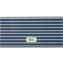 Fimer Color 2023 Aj-66 Haftalık Masa Ajandası, Çizgi, 16X33,5 cm