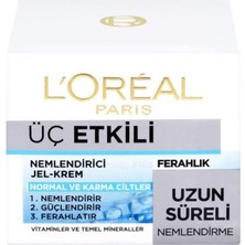 Fimer Paris L'oreal Loreal Üç Etkili Ferahlık Yoğun Nemlendirici Jel Krem 50 ml