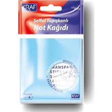 Fimer 76X76 Yapışkanlı Not Kağıdı 50YP Şeffaf Karışık 7676TR