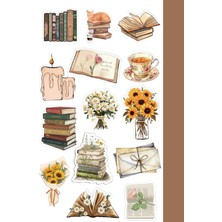 Fimer Collection Sticker, Ajanda ve Günlük Için Dekoratif Çıkartma, 10X20 Cm, Planlayıcı ve Bullet Journal Uyumlu, Kendinden Yapışkanlı, Çok Amaçlı