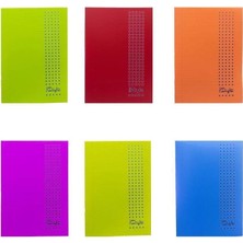 Fimer Style A4 Plastik Kapak Defter Kareli 40 Yp