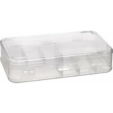 Fimer Plastik Bölmeli Çift Taraflı Hobi Dikiş Iğne Kutusu Düzenleyici Arduino Balıkçı Malzeme Saklama Organizer (1)