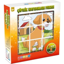 Fimer Çiftlik Hayvanları 3D Puzzle - 9 Küp 6 Yapboz