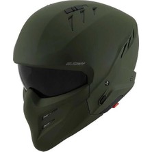 Suomy Armor Kask Plaın Mat Yeşil - Beden L