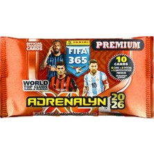Fimer Lisanslı Fıfa 365 Adrenalyn Xl™ 2026 Premium Booster 1 Paket (10 Kart) PANINI26PREM