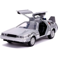 Fimer 253252003, Geleceğe Dönüş 2 Zaman Makinası Oyuncak Araba , Ayrıntılı Iç Mekan, 1:32 Ölçek, Açılabilir Kapılar, Lisanslı, Back To The Future 2 Time Machine Car