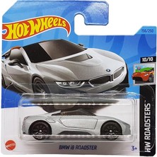 Fimer Wheels - Bmw I8 Roadster - Hw Roadsters 10/10 - HKH44 - Kısa Kart - Gümüş Metalik - Mattel 2023