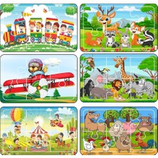 Fimer Baby Puzzle 6 Parça 6 Adet Puzzle Seti-1