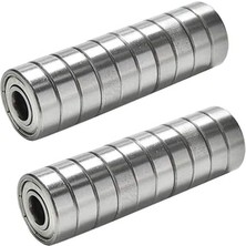 Fimer Magnet 20 Adet 608ZZ Rulman - Metal Mühürlü Çok Amaçlı Bilye Rulman - 8X22X7 Ölçülerinde