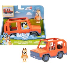 Fimer Heeler Family Road Trip 4WD Araç, Eklemli Biber Figürü Dahil, Açık Çatılı, 4 Figürü Kolayca Takabilir, Tüm 6,5 cm (Ayrı Satılan) Için Ideal