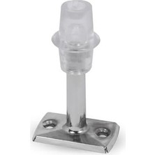 Fimer Metal Gövde Slikon Başlı Kapı Kolu Stoperi, Kapı Kolu Tamponu, Darbe Emici Özelliğ Ile Ultra Koruma, Kapıya Yada Duvara Montaj Yapılabilir, Renk Seçimine Göre Siyah Yada Nikel Vida Dahildir.