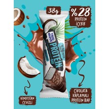 Trio Move Protein Bar - Hindistan Cevizli ve Sütlü Çikolatalı, %28 Protein, 38 G x 9 Adet