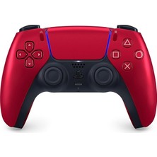 Fimer Playstation 5 Dualsense Wireless Controller Oyun Kolu - Volcanic Red (Bilkom - Resmi Distribütör Garantili)