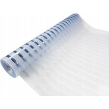 Fimer Buzlu Cam Kumlama Dekoratif Çizgili Cam Folyosu 152 cm Eninde (150 cm x 10 Metre)
