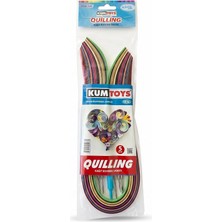 Fimer Quilling Seti, Kağıt + Kıvırma Aparatı 50CM5MM 15RENK