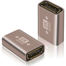 Keepro 8k HDMI Dişi - Dişi Adaptör HDMI 2.1 HDMI Konnektör Uzatıcı 8k/4k 60Hz UHD
