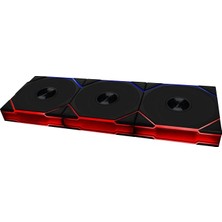 Fimer Li Unı Fan Reverse Tl Wıreless 3X120MM Siyah Kasa Fanı (G99.12RTL1W3B.00)