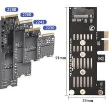 SBN - Store 5225 Pci-E Express 3.0 To Nvme SSD M.2 M Key Çevirici Kart