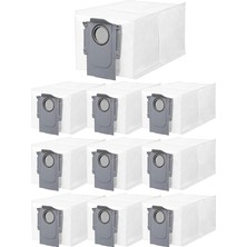 Fimer ile Uyumlu Qrevo Curv,qrevo Curv 5A1,QREVO Curv X,qrevo Curv 2 Pro Robot Süpürge Toz Çöp Torbası Yedek Parça Seti-10 Adet