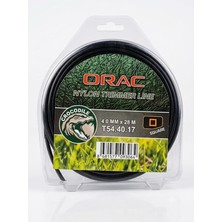 Fimer Kare Siyah Tırpan Misinası 4.0 mm x 28 mt