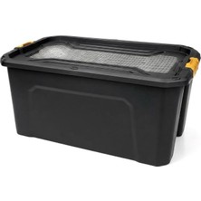 Fimer Litre Sert Plastik Tek Bölmeli Organizer Kutu, Saklama Kabı - Ev Araba Saklama Kutusu - Ev Banyo Düzenleyici, Dolap Düzenleyici, Saklama, Kutu, Organizer, Eşya Düzenleme,darbeye Dayanıklı
