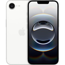 Fimer iPhone 16E (128 Gb): Apple Intelligence Için Tasarlandı, A18 Çip, Süper Uzun Pil Ömrü, 48 Mp Fusion Kamera, 6.1 Inç Super Retina Xdr Ekran; Beyaz