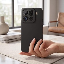 Fimer Find X9 Pro Kılıf Kamera Korumalı Mikrofiber Astarlı Lansman Siyah [oppo Find X9 Pro ile Uyumlu]