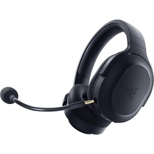 Fimer Barracuda x - Kablosuz Çoklu Platform Oyun ve Mobil Kulaklık (Smartswitch Çift Kablosuz, Ergonomik Tasarım, Triforce 40MM, Kardioid Mikrofon, Kulaklık Üstü Kontroller, 50 Saat Pil Usb-C) Siyah