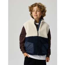 Name It Nkmmacey Teddy Vest Block Erkek Çocuk Yelek 13257215