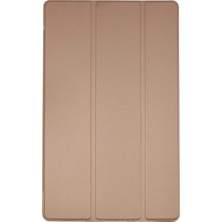 Lenovo M10 Hd X306F Kılıf Tablet Smart Kılıf - Gold
