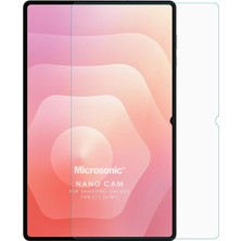 Fimer Samsung Galaxy Tab S11 Ultra Nano Glass Cam Ekran Koruyucu [galaxy Tab S11 Ultra ile Uyumlu Ekran Koruyucu - Şeffaf]
