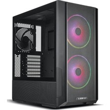 Fimer Li Lancool 216 Black 2X160MM Argb FAN/1X140MM Fan Temperli Cam USB 3.0 Mesh Siyah E-Atx Mid-Tower Gaming (Oyuncu) Kasa