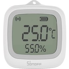 Fimer SNZB-02WD Zigbee IP65 LCD Ekranlı Akıllı Sıcaklık ve Nem Sensörü | SNZB-02WD