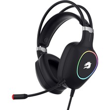 Fimer Gamebooster H05 Zen Rainbow LED 7.1 Titreşimli Siyah Oyuncu Kulaklığı, 260GR