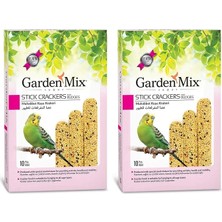 Fimer Garden Mix Platin Sade Kuş Krakerleri 10 Lu Paket 2li Paket