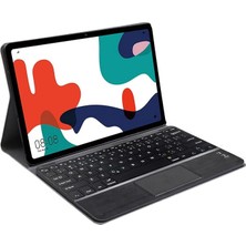 Fimer Huawei Matepad 10.4 Inch BAH-W09 Bluetooth Touchpad Klavye + Standlı Kılıf - Bkk5
