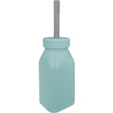 Fimer Hüp + Up - Şişe + Pipet - Aqua Green/powder Grey