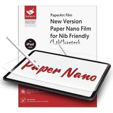 Fimer Moveteck iPad Pro 11 Inç M4 2024 ile Uyumlu Paper Like Ekran Koruyucu, Mat Şeffaf, Kağıt Hissi