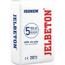 İsonem 20 lt Beyaz Jelbeton Toz Tipi İç Dış Mekan Kullanımı ile Yüksek Aderans