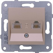 Fimer Novella Bronz Data ve Nümeris CAT5E ve Cat3 Vakumlu Paket