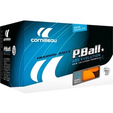 Fimer P-Ball Abs Evolution 1 Yıldız 72 Li Masa Tenisi Topu Turuncu