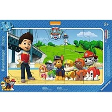 SBN - Store 15 Parça Küçük Çerçeveli Paw Patrol Puzzle -061242