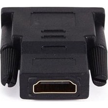 SBN - Store Plus PX-1815 DVI To HDMI Adaptör, 24+1 DVI Erkek To HDMI Dişi Görüntü Çevirici, 1080P Full Hd DVI HDMI Dönüştürücü Aparat, Pc Ekran Kartı Laptop Monit