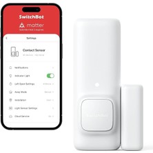 Fimer Kontak Sensörü ve Kapı Alarmı, Kapı ve Pencereler Için Kablosuz Akıllı Ev Güvenlik Sensörü, Switchbob Hub Mini, Alexa ile Uyumlu