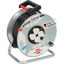 Fimer Garant S 4 Ihraç Makarası (50 M – Çelik Sac, Iç Mekanlarda Kullanım, Made In Germany) Gümüş