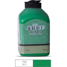 Fimer Akrilik Boya, 500ML, Yeşil 3612