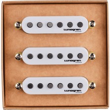 Lundgren Strat Set Lundgren/bjfe Set Of Three White Elektro Gitar Manyetiği Seti