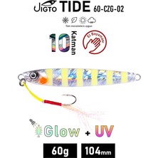 Fimer Zoka, Suni Yem, Glow Uv Metal Jig, 60GR 10CM Tide 60